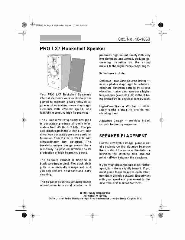 Radio Shack Speaker PRO LX7-page_pdf
